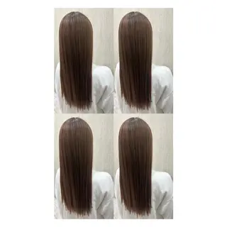 ロング カラー 髪質改善/縮毛矯正/ 韓国ヘア/店長敦士のヘアスタイル