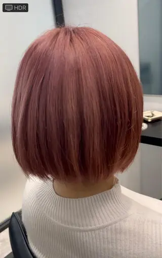 ショート カラー SALOWIN梅田　　サロウィン所属・縮毛•酸性矯正特化/ 美髪•髪質改善/KJのヘアスタイル