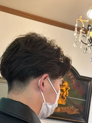 ショート パーマ メンズ おしゃれ泥棒 石原メンズ特化美容師のヘアスタイル