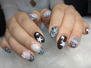 ミディアム salon  Liange所属・La maharo YUのネイルデザイン