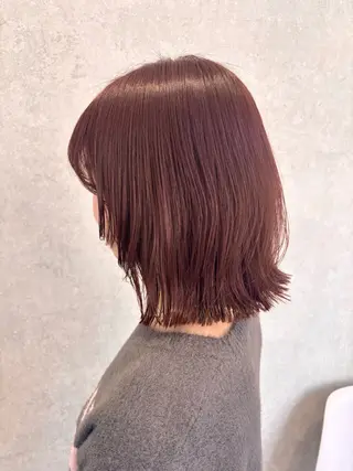 ミディアム 中嶋 佳穂のヘアスタイル