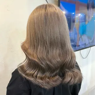 セミロング 透明感カラー/ 🫧みずほ🫧のヘアスタイル