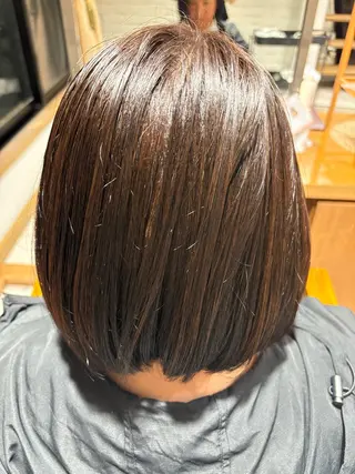 ショート カラー 松本 りんのヘアスタイル