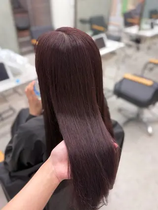ロング カラー 似合わせカラー💛 新宿　本多恵美のヘアスタイル