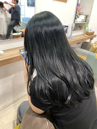 ロング カラー Lily 日吉所属・日吉で叶える🍒🍒 オカベナオヤのヘアスタイル