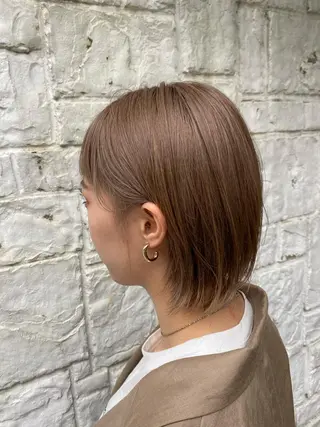 ショート カラー ナチュラル/韓国💎 haruka 💎のヘアスタイル