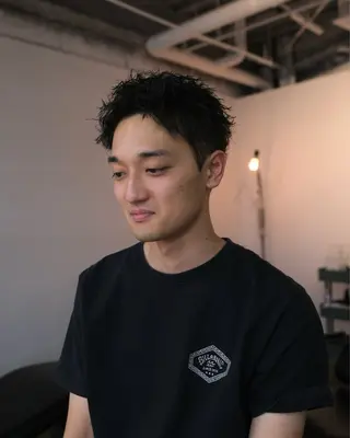 ショート パーマ メンズ BELO/ yuzuのヘアスタイル