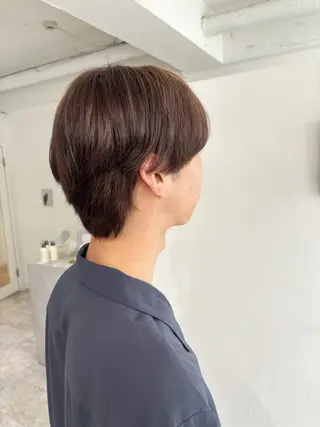 カラー メンズ ate.心斎橋 まゆのヘアスタイル