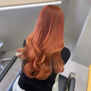 ロング カラー Rui/透明感カラー 暖色/レイヤーカットのヘアスタイル