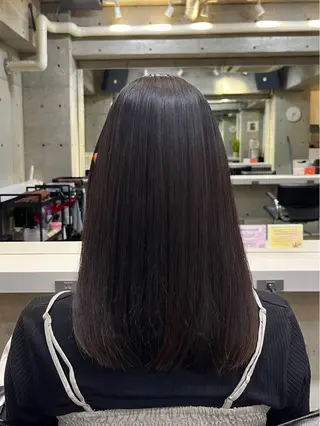 ミディアム 宮崎 恵多のヘアスタイル