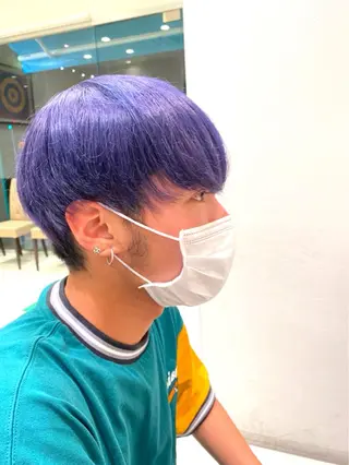 カラー メンズ メンズカット/進藤 龍之介のヘアスタイル