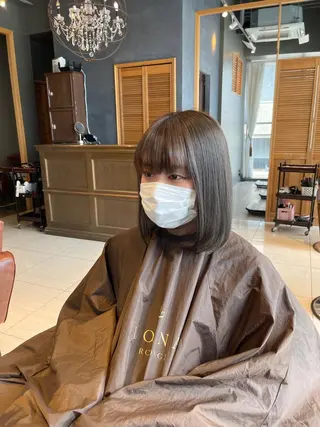 ミディアム 六本木縮毛矯正/髪質 改善/LOANA鈴木のヘアスタイル