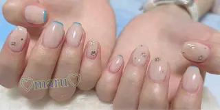 ネイル まるみ ♡のネイルデザイン