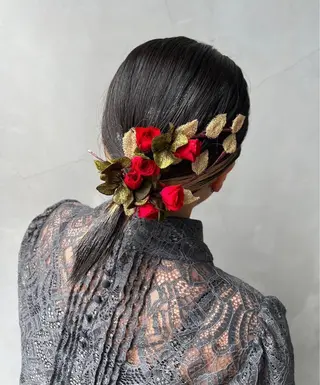 mao"お洒落ヘア" 大人可愛いピンクヘアのヘアスタイル