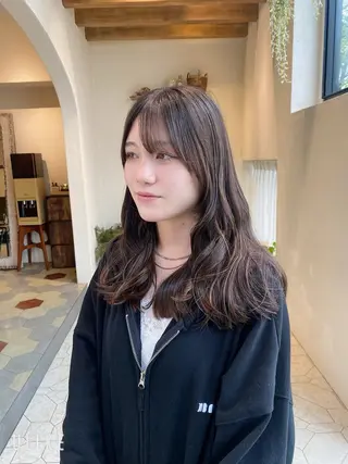 ロング 艶髪/艶カラー/縮毛 / タキダのヘアスタイル