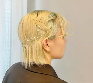 ショート ヘアアレンジ 🫧 nanaco🫧のヘアスタイル