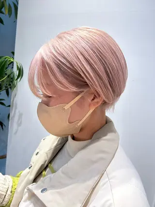 ショート カラー 艶カラーリスト 🌈銀座🌈牛込萌香のヘアスタイル