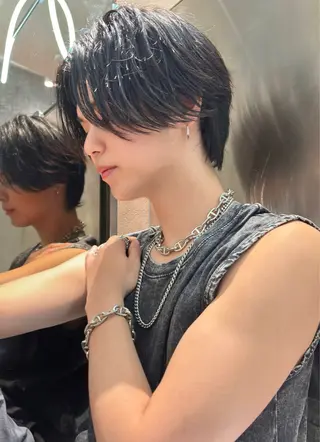 カラー ヘアアレンジ メンズ 美髪矯正🫧/ 吉田こうすけのヘアスタイル