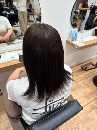 カラー 透明感カラー/ダブル カラー/MAI🎀のヘアスタイル