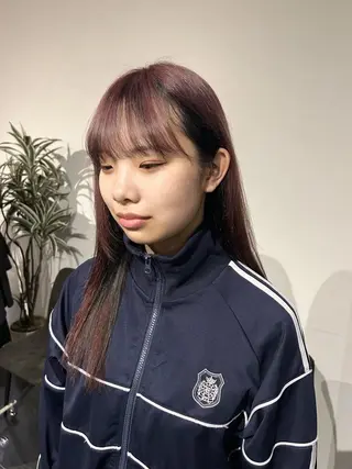 ロング カラー hinano ヒナノのヘアスタイル