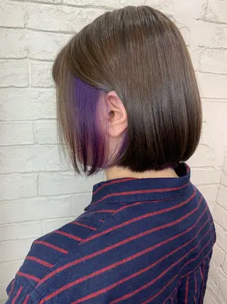 ショート カラー someya 🥀のヘアスタイル