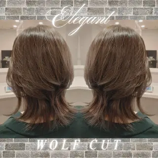 ミディアム GR 髪質改善トリートメント×ヘッドスパ【ジーアール】所属・🌺中村🌺毎日楽し くなる髪をご提案✨のヘアスタイル