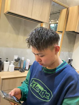 ショート メンズ smilehair国分寺店所属・💈barber 中根 龍星のヘアスタイル