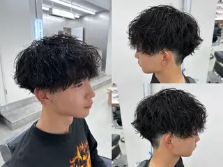 パーマ メンズ 土岐 仁/メンズ専門 パーマ特化美容師🌀のヘアスタイル