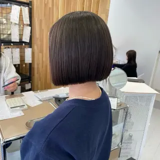 ミディアム カラー clan en所属・clan .のヘアスタイル