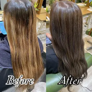 ロング 🦋ふくい あやの🦋のヘアスタイル