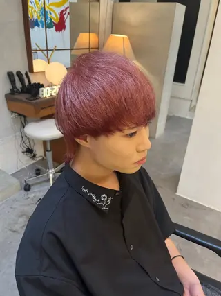 カラー メンズ GISELA サリナのヘアスタイル