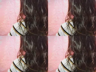 ミディアム セミロング ロング カラー boutique misakiのヘアスタイル