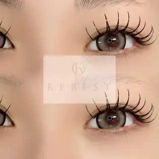 マツエク・マツパ 👁️eye京橋 REBESTのマツエク・マツパデザイン