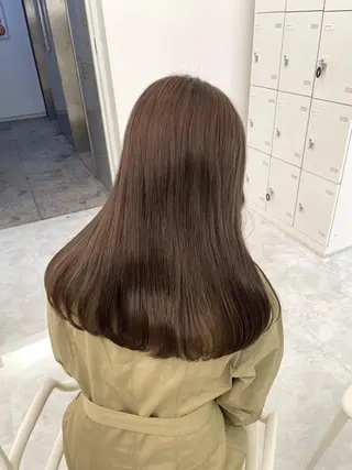 カラー ナチュラルベージュ 🧸yuuna🧋のヘアスタイル