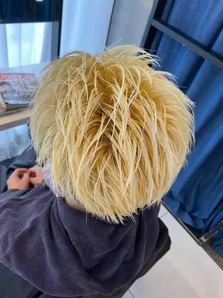 ショート カラー メンズ Soul eater KANATAのヘアスタイル