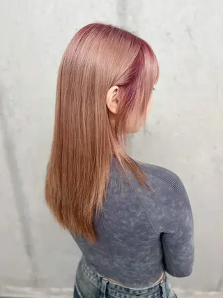 カラー sena 西大分Marianaのヘアスタイル