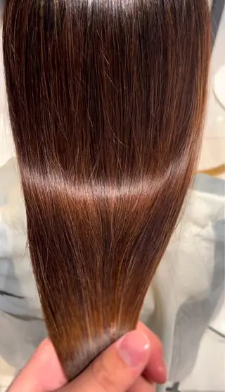 ロング Amber  池袋所属・クロギ リョウのヘアスタイル