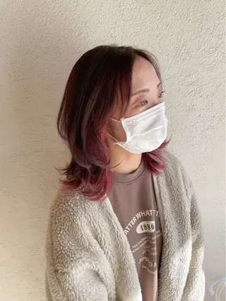 ミディアム 古田 捷人のヘアスタイル