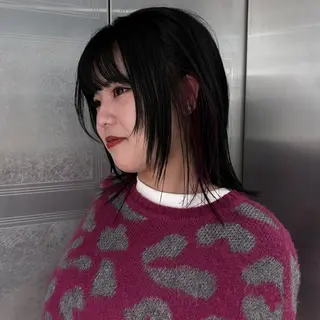 カラー Kurumi Nakayamaのヘアスタイル