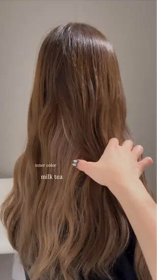 ロング カラー coto所属・大人かわいい🫧ボブ 高野菜瑠のヘアスタイル
