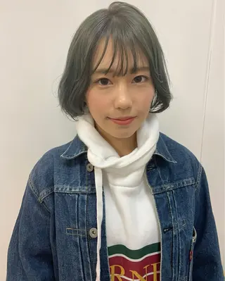 ショート カラー ♡ma ki♡のヘアスタイル