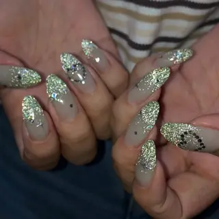 ネイル kana/モード ・グランジ⛓🎼のネイルデザイン