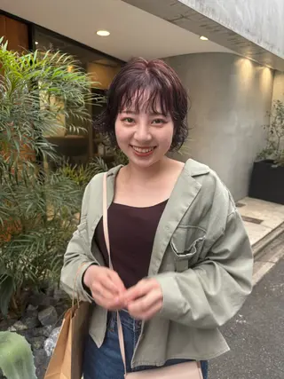 ショート 山田 綾乃/メンズカットのヘアスタイル