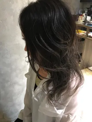 ロング カラー 松村 崇弘のヘアスタイル