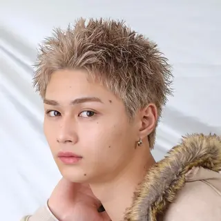 ショート カラー メンズ 横浜/👑メンズ特化 美容師/小野寺愛斗のヘアスタイル