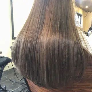 ロング カラー パーマ ヘアアレンジ TOMO GEEKS代表のヘアスタイル