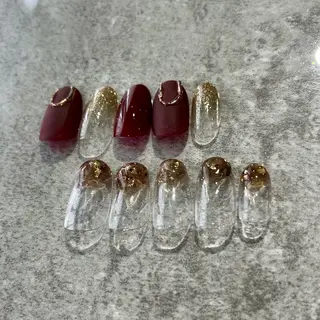 ネイル 大島 玲奈のネイルデザイン