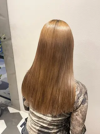 ロング ヘアセット/ピンク /レッド/あつはのヘアスタイル