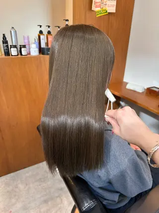 セミロング カラー ☪️🦋miyu ☪️🦋のヘアスタイル