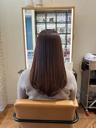 ロング elements所属・榎 菜摘のヘアスタイル